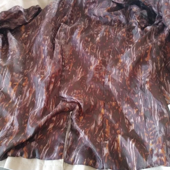 Calvin Klein Jeans Light Tan Corduroy One Button Blazer Jacket SP - Picture 10 of 12